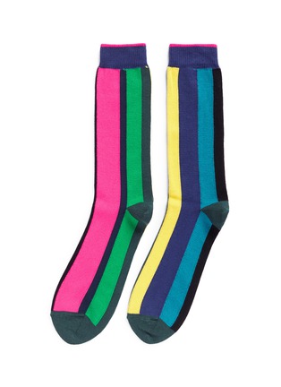 Main View - Click To Enlarge - PAUL SMITH - Vertical stripe socks