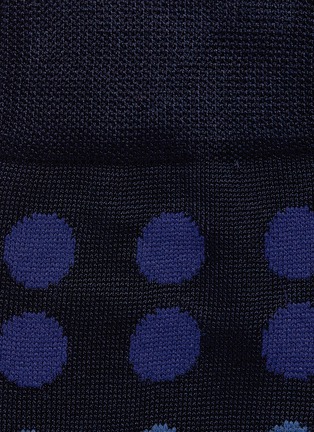 Detail View - Click To Enlarge - PAUL SMITH - 'Gradient Spot' socks