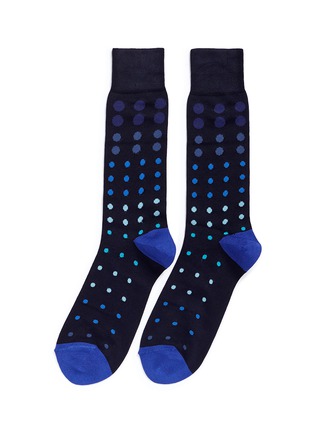 Main View - Click To Enlarge - PAUL SMITH - 'Gradient Spot' socks