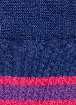 Detail View - Click To Enlarge - PAUL SMITH - 'Kew' stripe socks