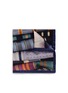 Main View - Click To Enlarge - PAUL SMITH - Stripe tie print silk pocket square