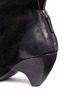 Detail View - Click To Enlarge - MARSÈLL - 'Livelina' slouchy deer leather ankle boots