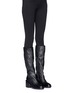 Figure View - Click To Enlarge - MARSÈLL - 'Salvagente' deerskin leather knee high boots
