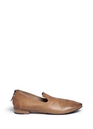 Main View - Click To Enlarge - MARSÈLL - 'Colteldino' distressed leather loafers
