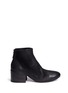 Main View - Click To Enlarge - MARSÈLL - 'Funghetto' buffed deerskin leather ankle boots