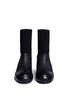 Front View - Click To Enlarge - MARSÈLL - 'Bozza' leather sock boots