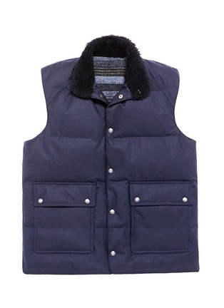 Main View - Click To Enlarge - EIDOS - 'Rancher' wool puffer vest