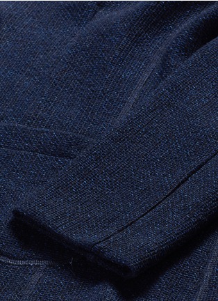 Detail View - Click To Enlarge - EIDOS - 'Nicola' knit soft blazer
