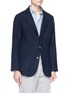 Front View - Click To Enlarge - EIDOS - 'Nicola' knit soft blazer