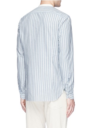 Back View - Click To Enlarge - EIDOS - 'Contra Rigato' stripe Oxford shirt