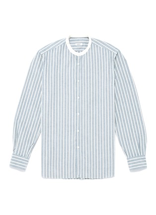 Main View - Click To Enlarge - EIDOS - 'Contra Rigato' stripe Oxford shirt