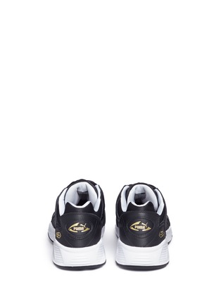 Back View - Click To Enlarge - PUMA - 'Prevail Heart' mesh and leather ribbon lace-up sneakers