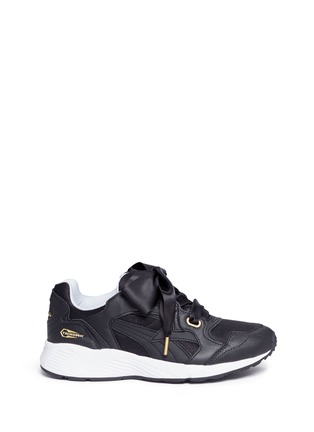 Main View - Click To Enlarge - PUMA - 'Prevail Heart' mesh and leather ribbon lace-up sneakers
