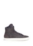 Main View - Click To Enlarge - COMMON PROJECTS - 'Tournament High Shearling' suede sneakers