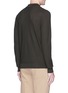 Back View - Click To Enlarge - ALTEA - Check virgin wool polo sweater