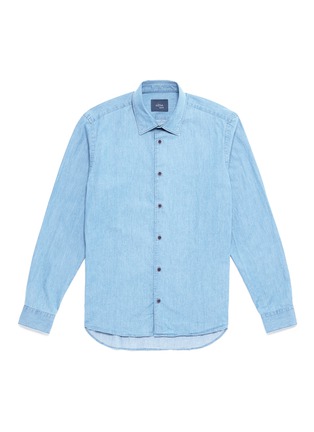 Main View - Click To Enlarge - ALTEA - Cotton chambray shirt