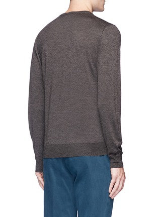 Back View - Click To Enlarge - ALTEA - Virgin wool-silk sweater