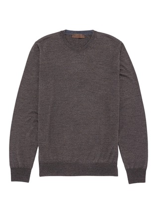 Main View - Click To Enlarge - ALTEA - Virgin wool-silk sweater