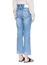 Back View - Click To Enlarge - 72877 - 'Bellatula' cropped flared jeans