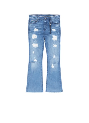 Main View - Click To Enlarge - 72877 - 'Bellatula' cropped flared jeans