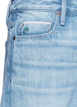 Detail View - Click To Enlarge - 72877 - 'Canni' cropped wide leg jeans