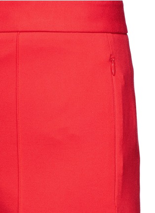 Detail View - Click To Enlarge - TIBI - Cropped flared ponte knit pants