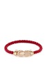 Figure View - Click To Enlarge - FRED - '8°0' large braided cable cuff