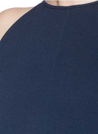 Detail View - Click To Enlarge - TIBI - 'Savanna' cutout shoulder crepe top