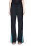 Main View - Click To Enlarge - TIBI - 'Dempsey' double waist stripe trim suiting pants