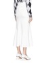 Back View - Click To Enlarge - STELLA MCCARTNEY - Stretch knit flared skirt