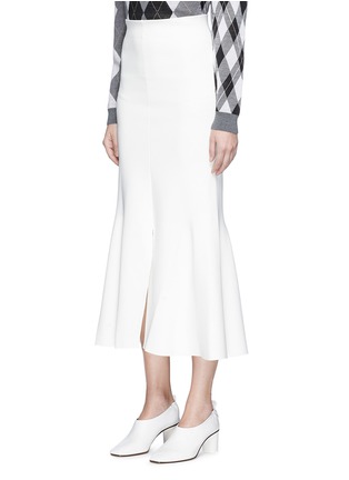 Front View - Click To Enlarge - STELLA MCCARTNEY - Stretch knit flared skirt