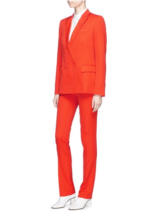 Figure View - Click To Enlarge - STELLA MCCARTNEY - Double breasted blazer