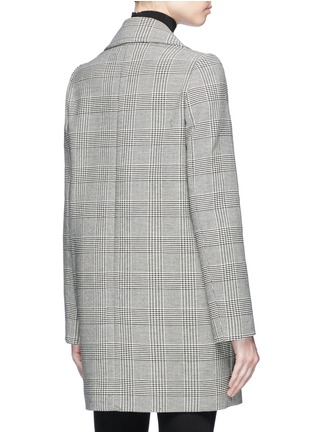 Back View - Click To Enlarge - STELLA MCCARTNEY - 'Edith' double-breasted houndstooth coat