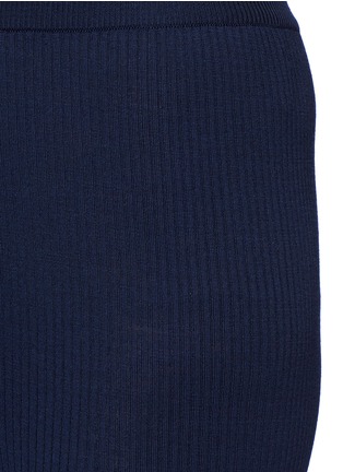 Detail View - Click To Enlarge - STELLA MCCARTNEY - Flared virgin wool knit pants