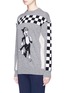 Front View - Click To Enlarge - STELLA MCCARTNEY - 'The Dandy' intarsia virgin wool sweater