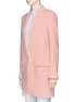 Front View - Click To Enlarge - STELLA MCCARTNEY - 'Bryce' melton coat