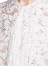 Detail View - Click To Enlarge - STELLA MCCARTNEY - 'Elena' sleeve overlay floral lace dress