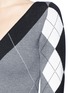 Detail View - Click To Enlarge - STELLA MCCARTNEY - Argyle wool-blend knit dress
