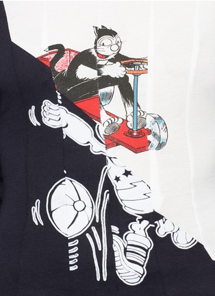 Detail View - Click To Enlarge - STELLA MCCARTNEY - 'The Dandy' print darted T-shirt