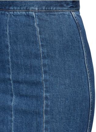 Detail View - Click To Enlarge - STELLA MCCARTNEY - 'Ivy' flared denim skirt