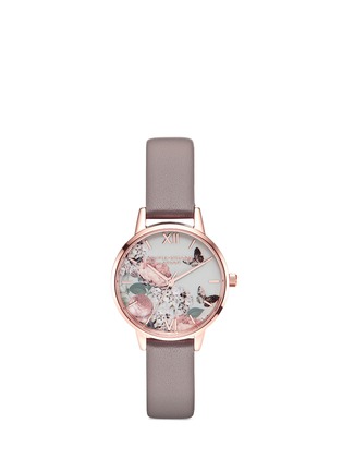 Main View - Click To Enlarge - OLIVIA BURTON  - 'Signature Florals Enchanted Garden' 30mm watch