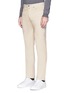 Front View - Click To Enlarge - INCOTEX - Slim fit cotton corduroy pants