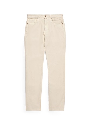 Main View - Click To Enlarge - INCOTEX - Slim fit cotton corduroy pants
