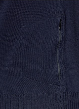 Detail View - Click To Enlarge - INCOTEX - Water repellent virgin wool sweater
