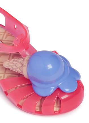 Detail View - Click To Enlarge - MELISSA - 'Aranha X' ice cream PVC toddler sandals