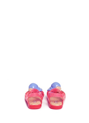 Back View - Click To Enlarge - MELISSA - 'Aranha X' ice cream PVC toddler sandals