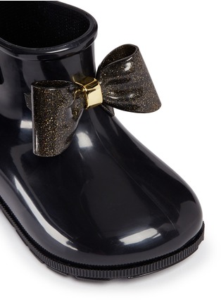 Detail View - Click To Enlarge - MELISSA - 'Sugar Rain Bow' PVC toddler rain boots