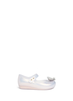 Main View - Click To Enlarge - MELISSA - 'Ultragirl Fly' butterfly PVC toddler flats