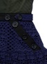 Detail View - Click To Enlarge - SELF-PORTRAIT - Corset tiered mini dress