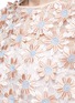 Detail View - Click To Enlarge - SELF-PORTRAIT - 3D floral lace open back top